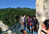 奇山秀水引来西安旅行社考察旅游线路，互谈发展，合作共赢
