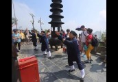丁酉年六月初九，洛阳白云山玉皇阁祈福法会隆重举行