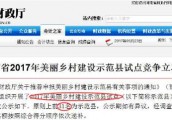 【封面】河南31个地方入选美丽乡村示范县 将获上亿财政支持