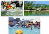 【广角聚焦】暑期旅游旺季水上乐园、山岳避暑等受青睐