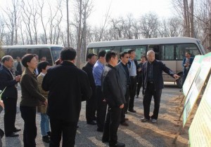 新乡市政协主席集体视察 沿黄生态景观旅游产业带建设工作