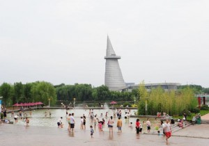 >>郑州绿博园：绿博之夜欢乐多