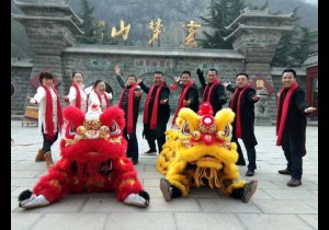 云梦山景区再迎知名研学拓展训练团体
