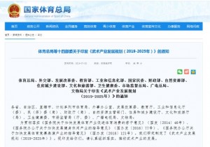 >>十四部委联合发文 大力支持武术产业发展