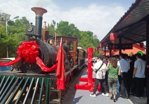 三门峡沿黄铁路观光火车全线通行