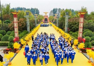 行走天下 学无止境︱火神台景区迎来两千人研学旅行团队