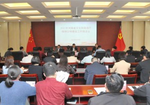 省文化和旅游厅召开2021年精神文明建设工作推进会