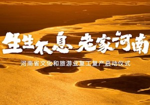 直播入口｜生生不息 老家河南——河南省文化和旅游业复工复产启动仪式