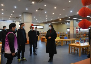 许昌市文广旅局党组书记、局长李绍英到文化场馆慰问一线工作人员