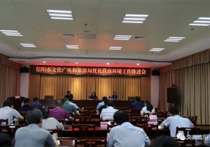 信阳召开优化文旅系统营商环境工作推进会