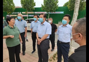 焦作市领导调研沁阳省级全域旅游示范区创建工作