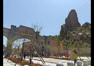 三门峡黄河砥柱景区角古东小镇5月1日开业迎宾