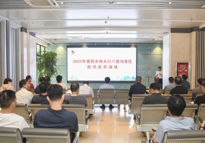 河南省文化和旅游厅在八里沟组织开展防汛应急演练观摩培训