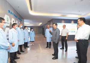 楼阳生到漯河调研遗址保护等工作