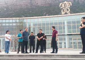 辉县市委常委、宣传部长、副市长张进朝到薄壁镇调研5A创建工作