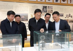 刘宁在省文物考古研究院专题调研考古和文物保护工作