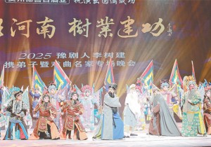 “出彩河南 树业建功”戏曲名家专场晚会上演