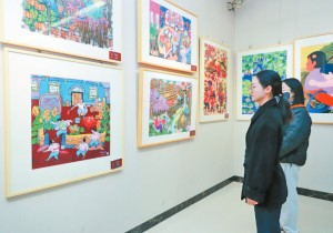 中国农民画创作展览（新乡站）开幕