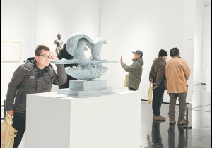 “叩问华胥——胥建国新理性主义美术实践展”在郑州美术馆开展