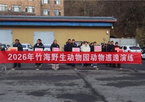 栾川竹海野生动物园开展观虎车故障及动物逃逸应急演练