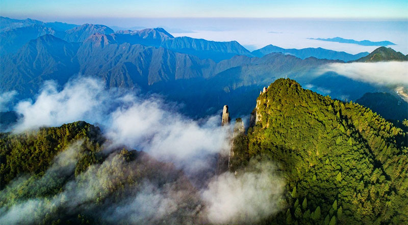 武功山水绝佳处 风景尽在羊狮慕-河南旅游手机报